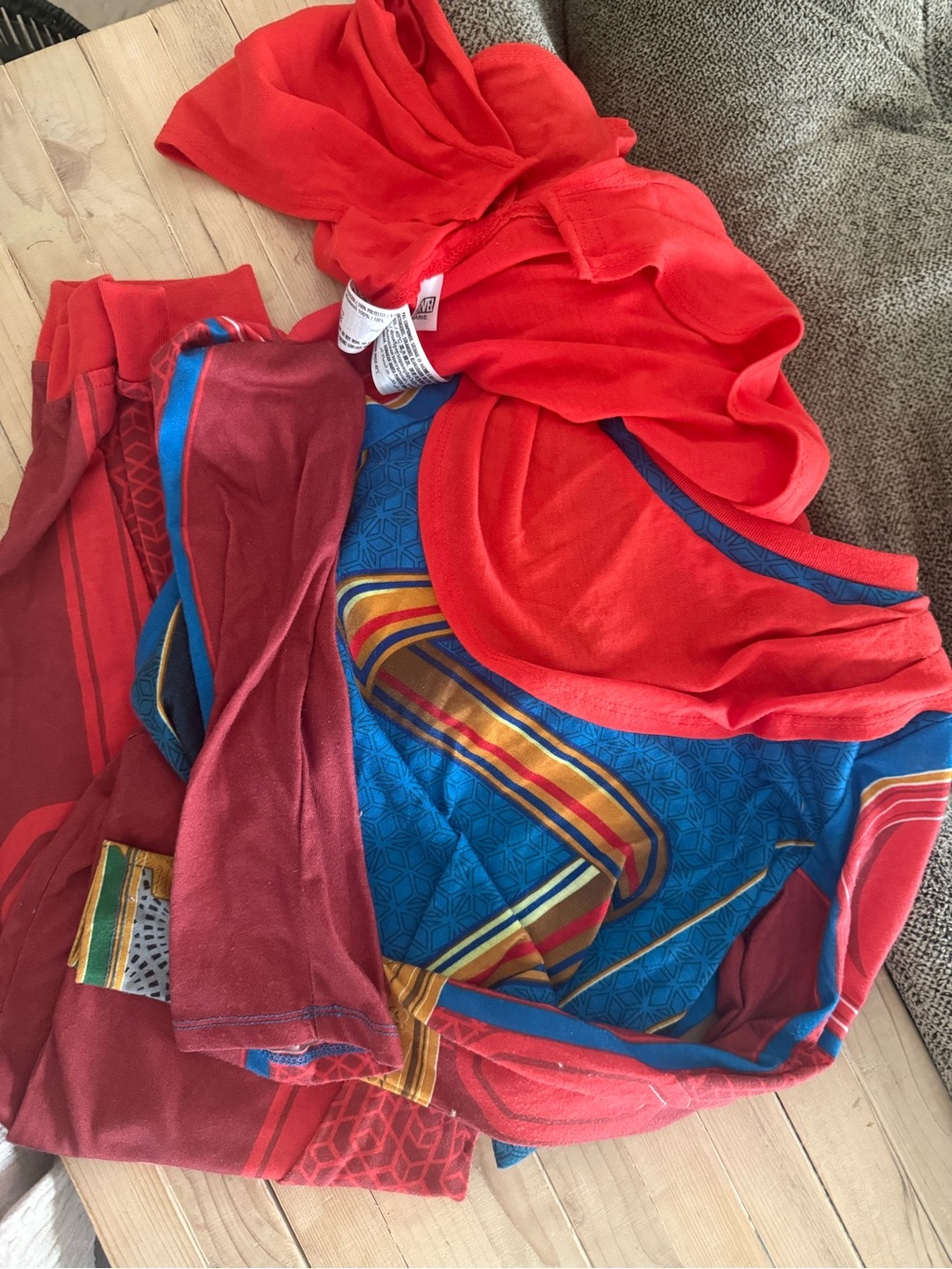 Marvel Red and Blue Kids Pajama Set